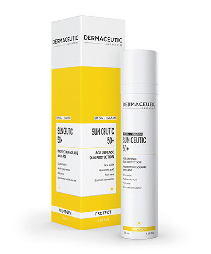 DERMACEUTIC Sun Ceutic SPF50+ Солнцезащитный антивозрастной крем 50мл, фото 1