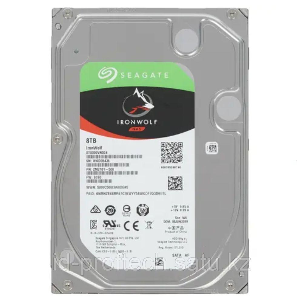 Жесткий диск для NAS систем 8Tb HDD Seagate IronWolf SATA 6Gb-s 7200rpm 3.5* 256Mb ST8000VN004. Созданы и - фото 1 - id-p93647913