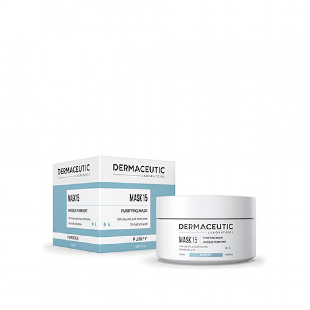 DERMACEUTIC Mask 15 Себорегулирующая маска-пилинг с 15% гликолевой кислотой 30мл