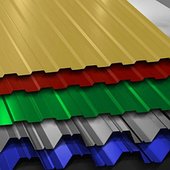 Профнастил окрашенный