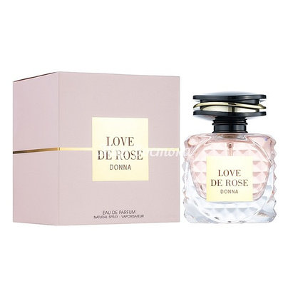Парфюмерная вода Love De Rose Donna Fragrance World (100 мл, ОАЭ), фото 2
