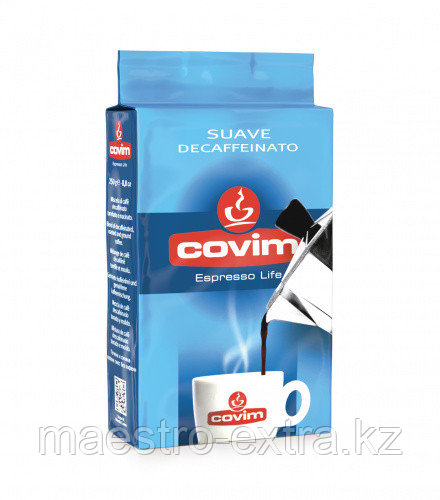 Кофе молотый без кофеина COVIM SUAVE DECAFFEINATED 250 гр. - фото 1 - id-p115947203