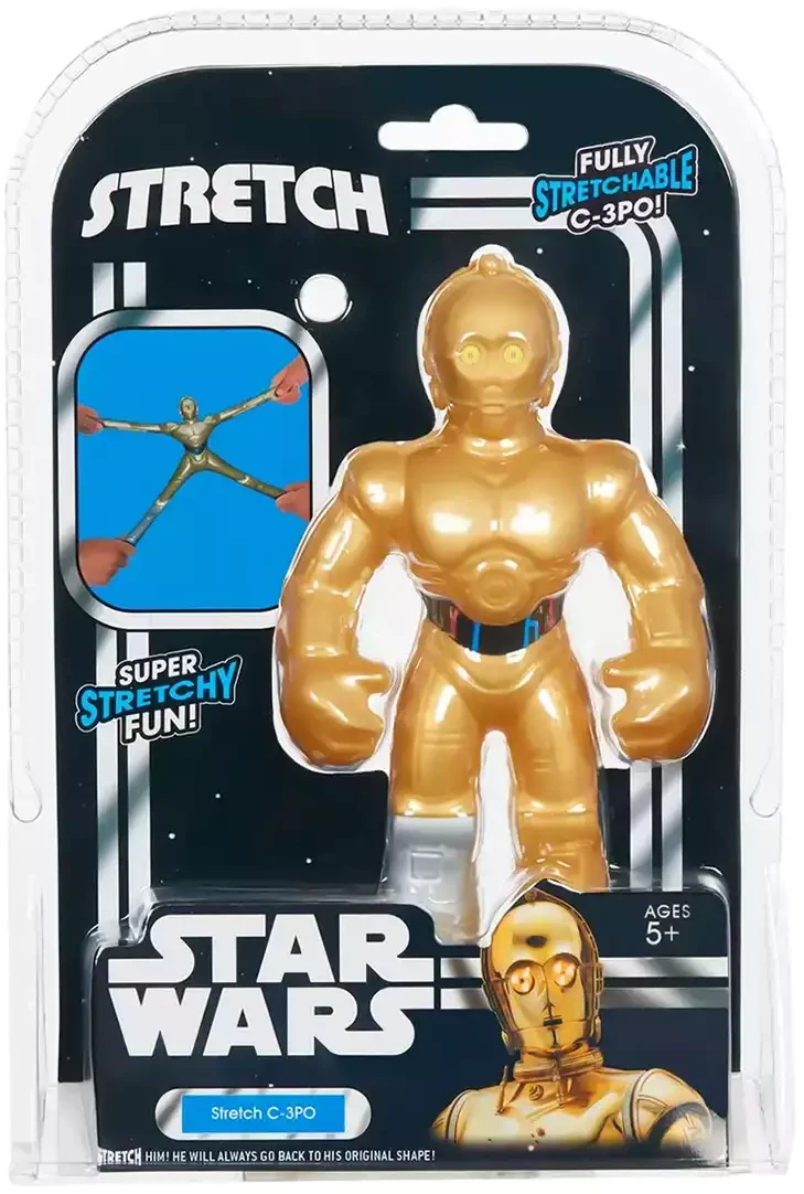 Тянущаяся фигурка Мини-Дроид C-3PO Си Трипио Стретч Stretch