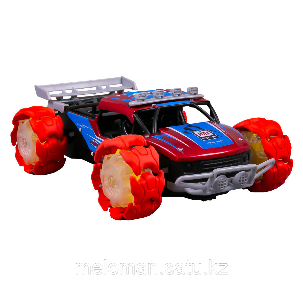 STUNT CAR: 1:12 р/у трюковая машина Explosive Wheel, красная - фото 2 - id-p115949228