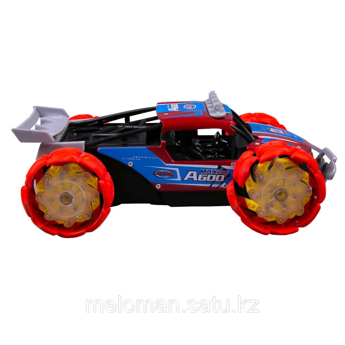 STUNT CAR: 1:12 р/у трюковая машина Explosive Wheel, красная - фото 3 - id-p115949228