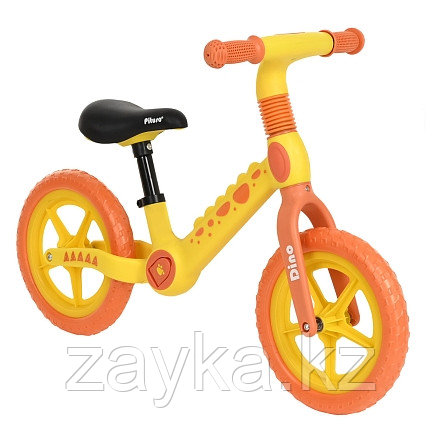 PITUSO Беговел Dino, Yellow/Желтый, колеса EVA 12"