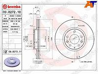 Диск тормозной (Спереди) Mazda 6 07-12 / Atenza 07-12