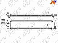 Радиатор интеркулера AUDI A3/S3 12-/SKODA OCTAVIA 13-/VOLKSWAGEN GOLF 12-