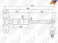 Амортизатор крышки багажника HONDA ODYSSEY RA6 99-03 RH