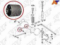 Сайлентблок FR=RR задней верхней продольной тяги TOYOTA LAND CRUISER/LEXUS LX470 98-