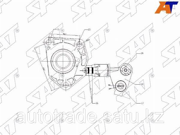 Выжимная муфта сцепления FORD FOCUS/C-MAX/MONDEO/VOLVO S40/V50 - фото 1 - id-p115796716