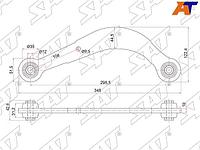 Тяга поперечная верхняя задняя 4WD TOYOTA COROLLA/RUNX/SPACIO/FIELDER 00-08/SIENTA/VOLTZ/WISH 03-