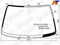 Стекло лобовое Toyota Caldina (T190) 92-02 / Carina E 92-98 / Corona (T190) 92-96 / Corona SF 87-96