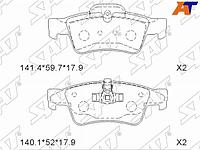 Колодки тормозные зад MERCEDES GL X164/ML W164/G W463