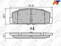 Колодки тормозные зад MAZDA PREMACY GP# 99-05/FAMILIA BJ# 98-03/ MAZDA 6/ATENZA GG#/GY# 02-07