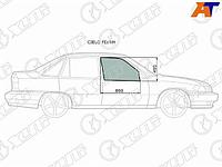 Стекло боковое опускное (Спереди/ Справа/ Цвет зеленый) Daewoo Nexia 94-16