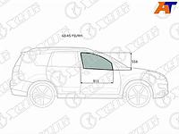 Стекло боковое опускное (Спереди/ Справа/ Цвет зеленый) Mitsubishi Outlander 05-12 / Citroen C-Cross