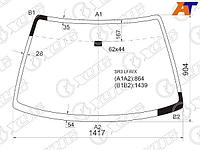 Стекло лобовое (3D HBK) Honda Civic 91-95 / Civic EURO 93-98