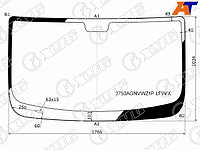 Стекло лобовое Peugeot Boxer 06- / Citroen Jumper 06- / Fiat Ducato 06-