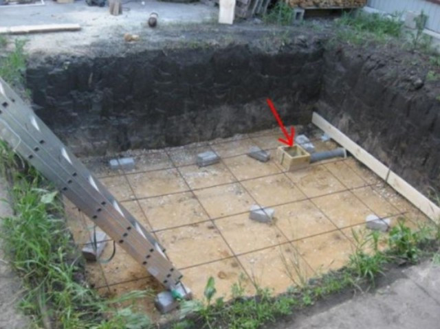 Донный трап для бассейна FL-20150803 (квадратный, нержавеющая сталь, размер = 150х150x100 мм, под бетон) - фото 3 - id-p115952022