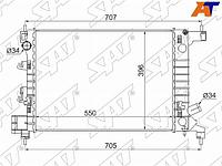 Радиатор Chevrolet Aveo 11-15