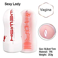 Мастурбатор в тубе WeWish Vagina, фото 2