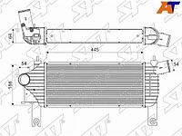 Радиатор интеркулера NISSAN NAVARA 04-/PATHFINDER 05-