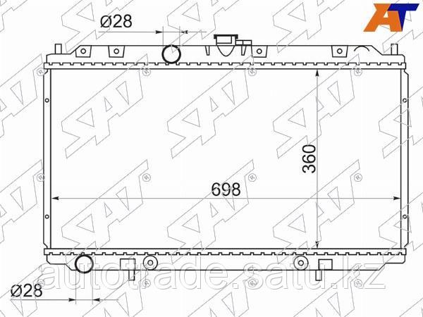 Радиатор Nissan Primera 01-08 / Bluebird Sylphy 00-05 - фото 1 - id-p115794251