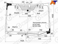 Стекло лобовое (Обогрев щеток/ Датчик дождя) Subaru Forester 12-19