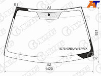 Стекло лобовое (Молдинг) Toyota Corolla (E150) 06-13 / Corolla USA (E150) 08-13