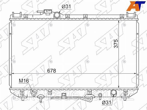 Радиатор Toyota Camry 90-94 / Vista 90-94 - фото 1 - id-p115828599