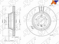 Диск тормозной BMW 1-Series 04-13 / 3-Series 05-14 / X1 09-15