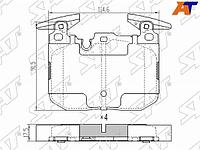 Колодки тормозные перед BMW 3 F30 11-/1 F20 10-/4 F33 13-