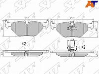 Колодки тормозные зад BMW 5 E39 95-03/ALPINA B10 E39 96-04