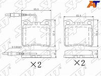 MERCEDES V-CLASS/VITO 96-03/ PEUGEOT 605 89-99 сенсоры бар тежегіш т семдер