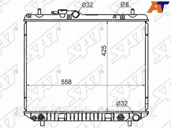 Радиатор Daihatsu Terios 97-06 / Terios Kid 98-06 / Toyota Cami 99-06 - фото 1 - id-p115793382