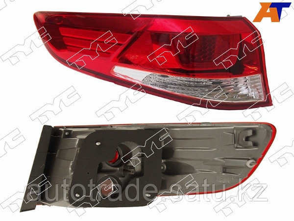 Фонарь задний KIA RIO 15-17 LH 4D - фото 1 - id-p115830675