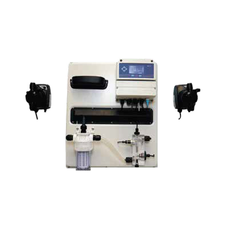 Станция контроля и коррекции A-POOL TOP PRO 3 pH/хлор/температура + монтажный комплект до 1000м3, фото 1