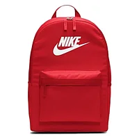 Рюкзак мужской Nike Heritage 20 красный с логотипом