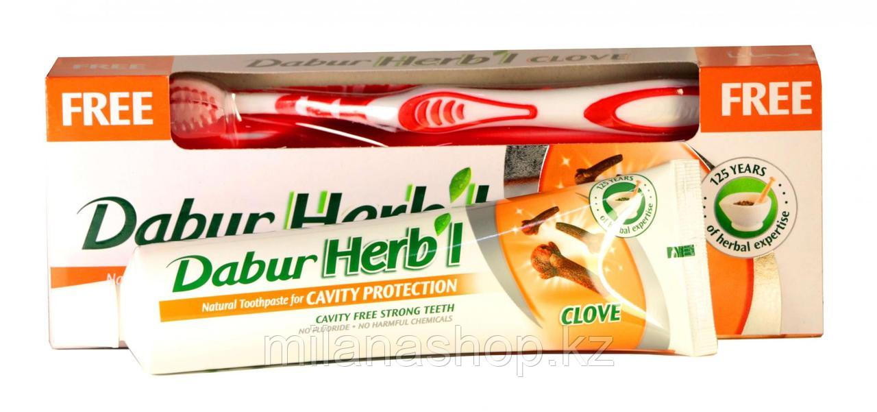 Dabur Herb I - Зубная паста с щеткой Гвоздика