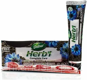 Dabur Herb I - Зубная паста с щеткой Черный тмин