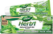 Dabur Herb I - Зубная паста с щеткой Алоэ Вера