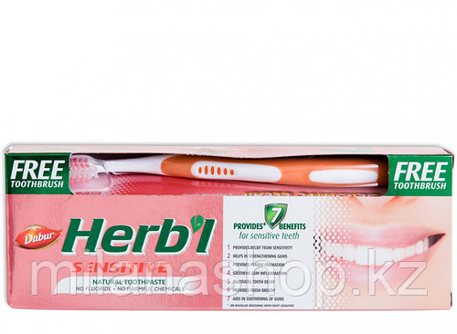 Dabur Herb I - Зубная паста с щеткой для чувствительных зубов