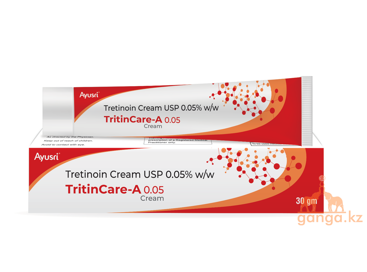 Третиноин крем 0.05% (Tritinoin Cream TritinCare-A AYUSRI), 30 г.