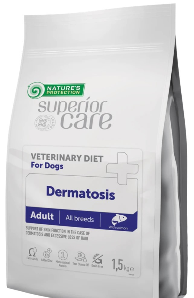 Сухой диетический корм для взрослых собак всех породNP Superior Care Veterinary Diet Dermatosis, склонных к - фото 2 - id-p115705329