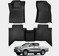 Коврики для toyota Hilux с 2015-24г. В