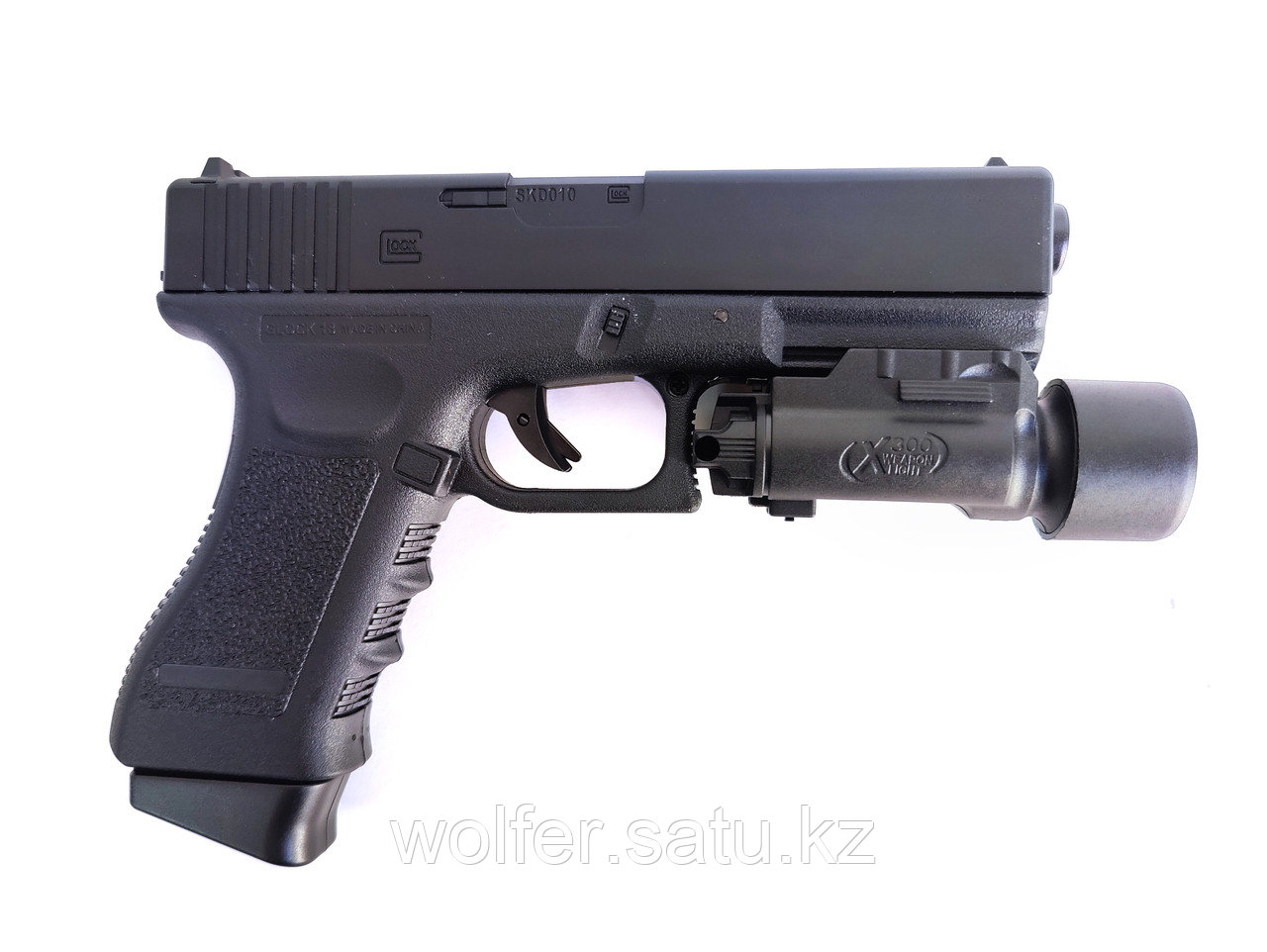 Glock G18S нейлон. Профессиональный орбизный пистолет глок нейлоновый - фото 4 - id-p115954871