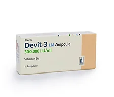 Devit-3 300.000 I.U / ml . Витамин Д3 для инъекций. 1 ампула