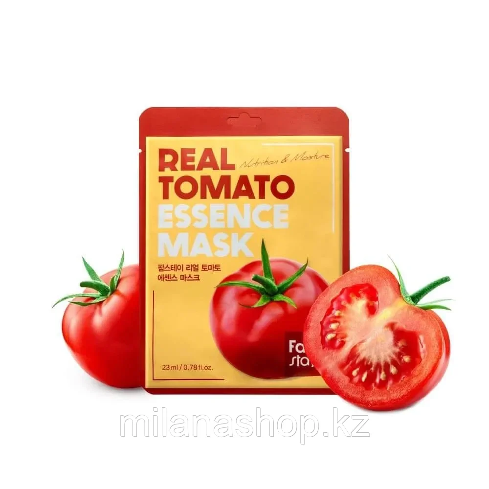 Тканевая маска с экстрактом томата FarmStay Real Tomato Essence Mask