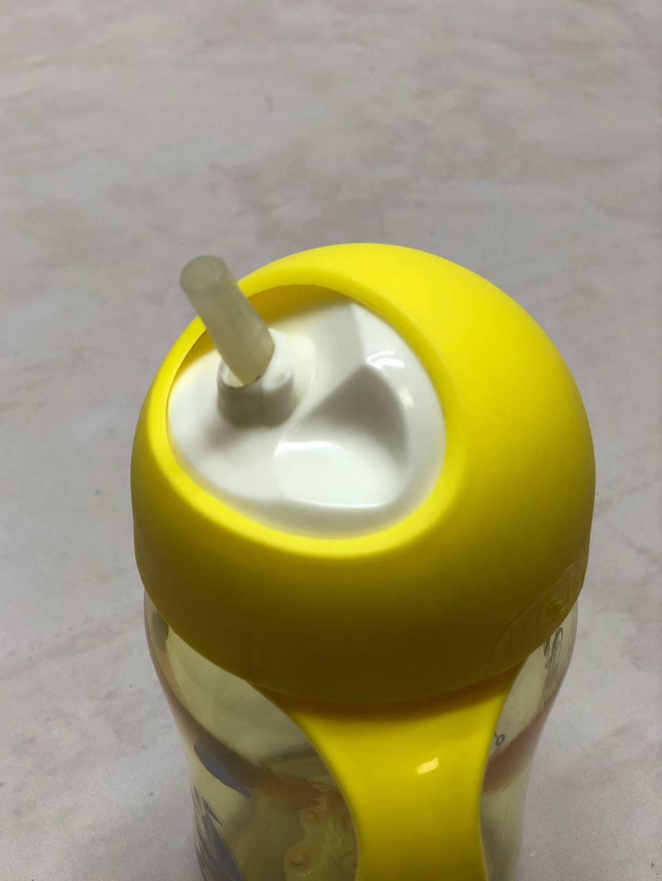 Детская бутылочка 300 мл с мерными делениями (желтая) - фото 5 - id-p35899981